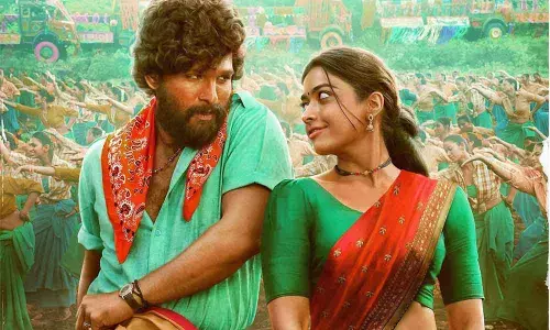 1000 dancers for Pushpas song