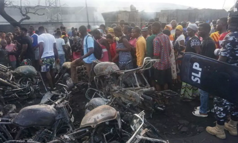 Fuel tanker blast kills over 100 in Sierra Leone
