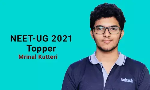 NEET-UG topper Mrinal Kutteri