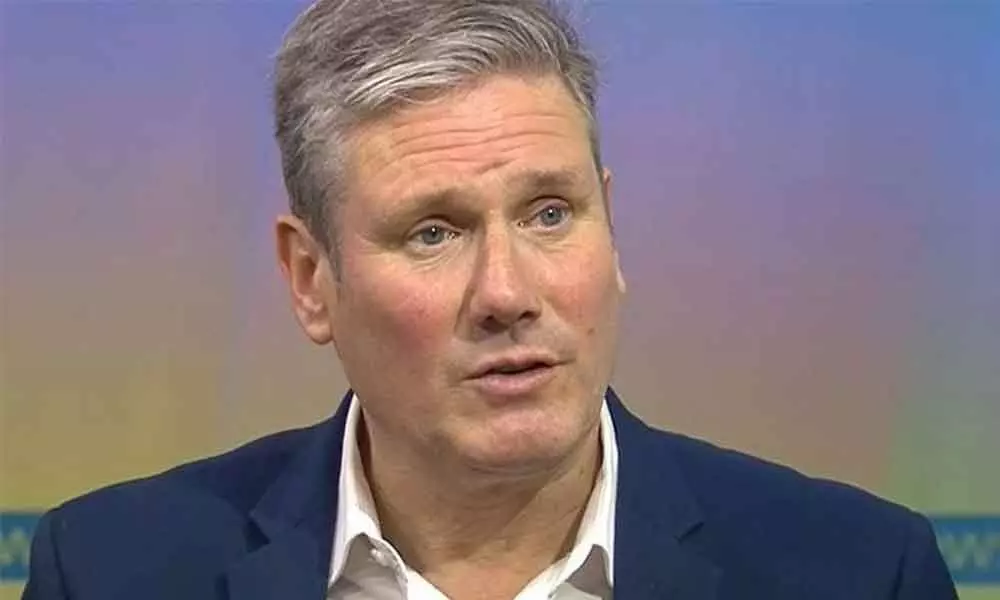 Britains opposition Labour Party leader Keir Starmer