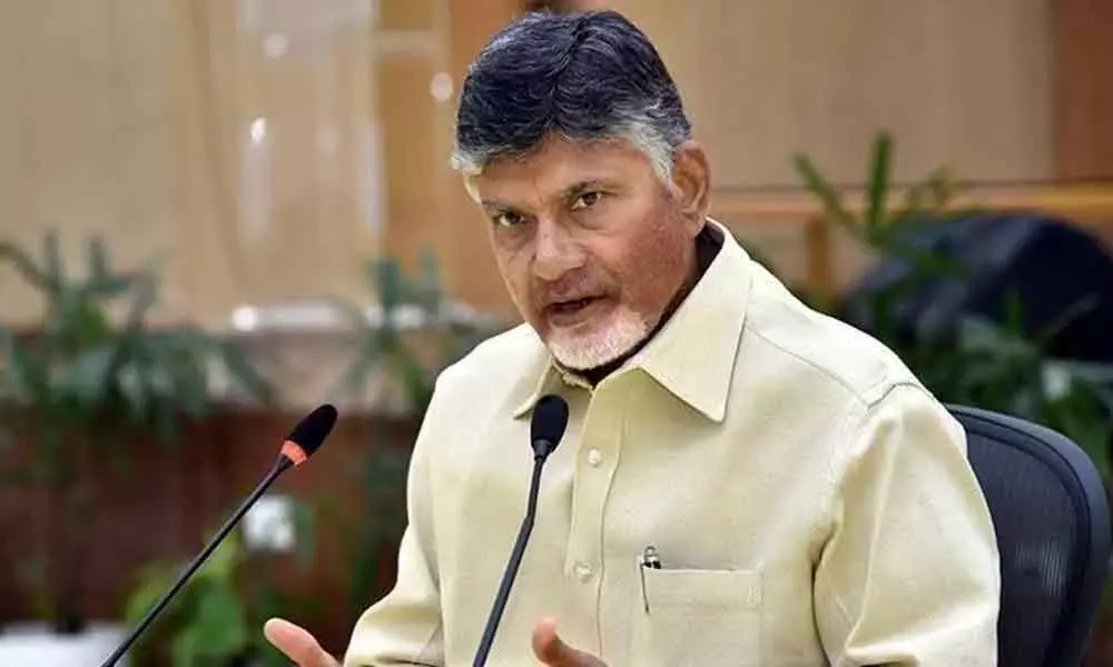 TDP national president N Chandrababu Naidu