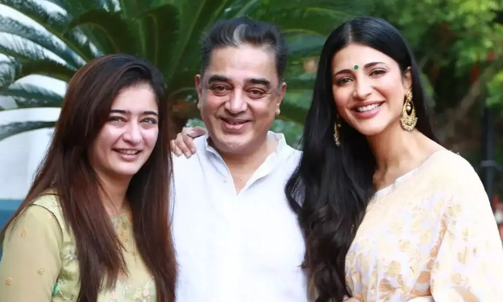 HBD Kamal Haasan: Shruti And Akshara Wish Their Dear Father With Special Birthday Notes