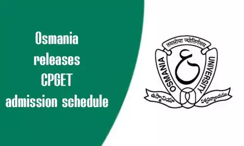 Osmania releases CPGET admission schedule