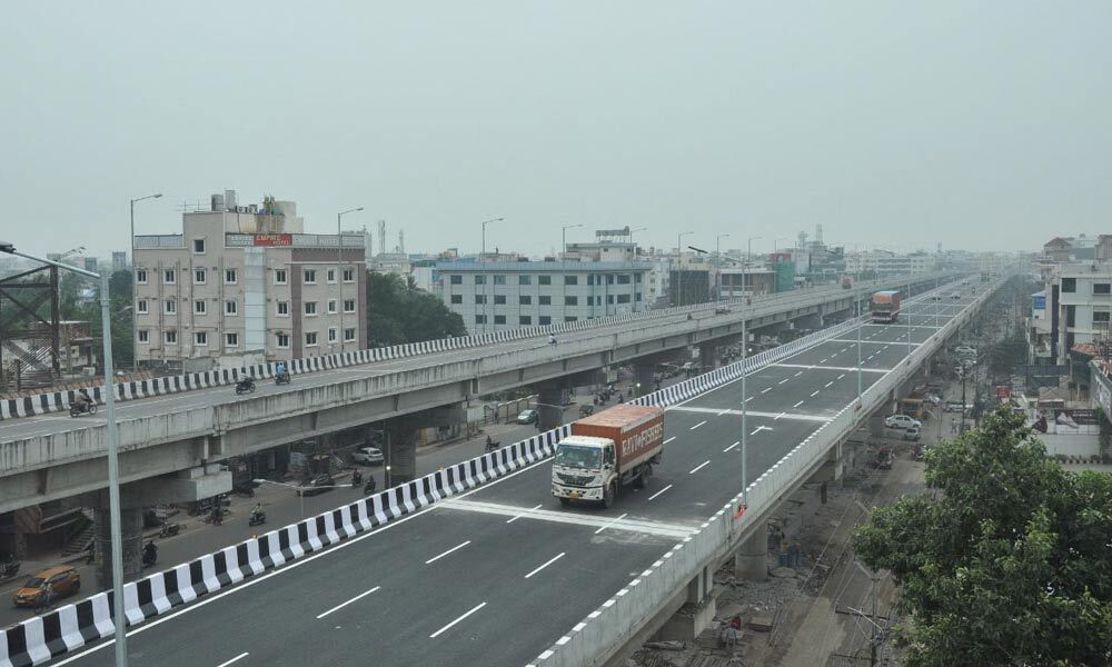 Vijayawada: Benz Circle second flyover ready for inauguration