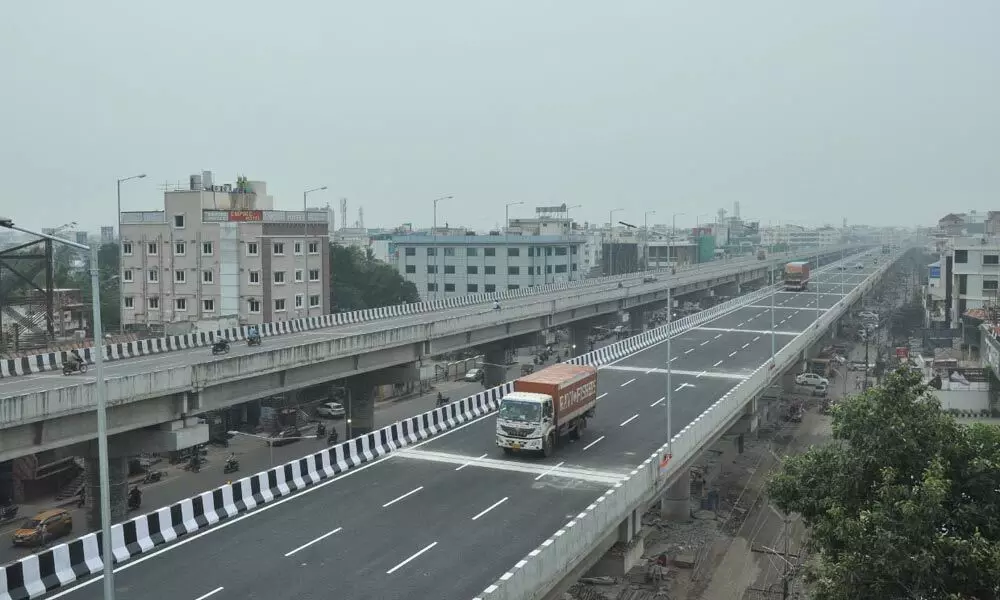 Benz Circle second flyover ready for inauguration