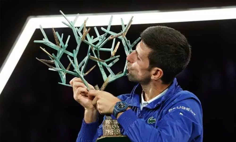 World No. 1 tennis player Novak Djokovic