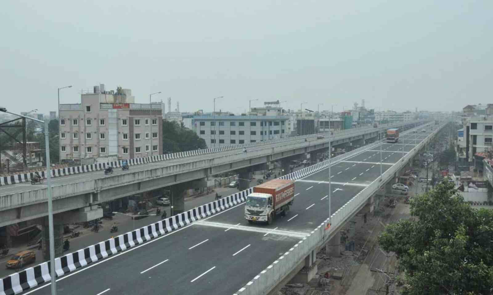 Decade on, Ramavarappadu bridge work picks up pace | VIJAYAWADA NYOOOZ
