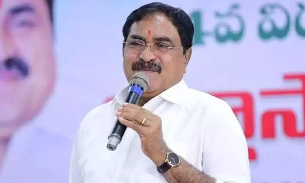 Panchayat Raj minister Errabelli Dayakar Rao