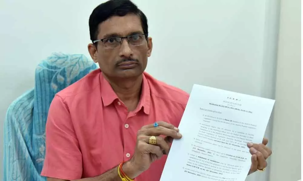 Amaravati: Notification issued for election of 3 MLC seats