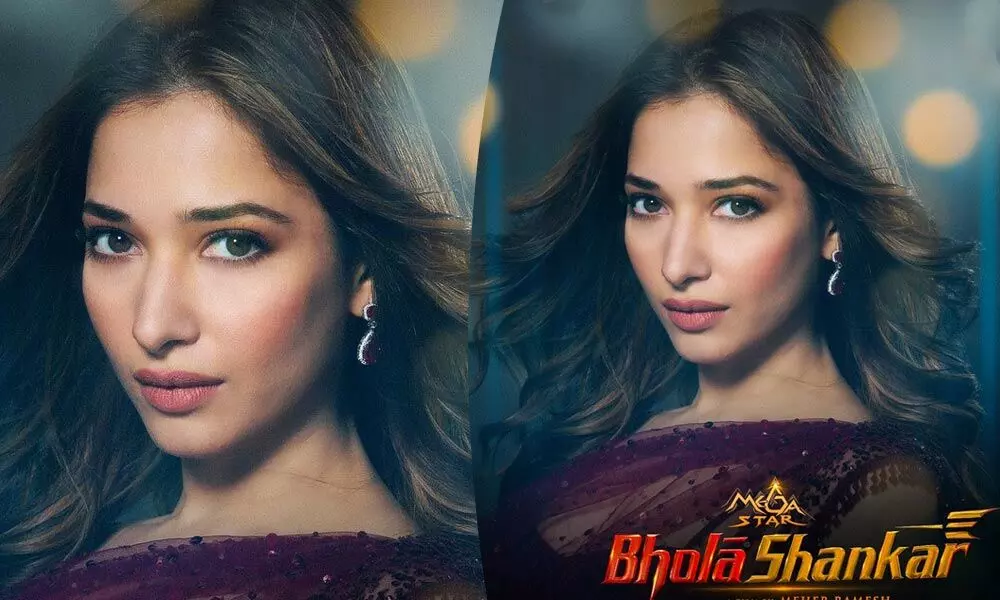 Tamannah Bhatia is the lead actress of Chiranjeevis Bholaa Shankar movie!