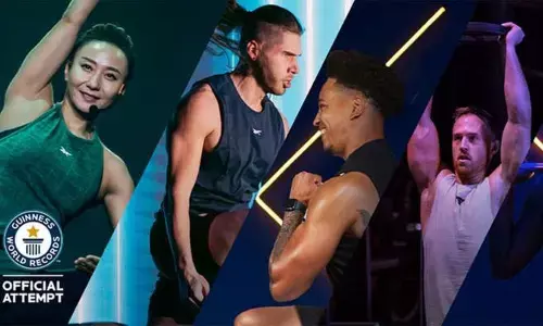 World’s largest virtual fitness class