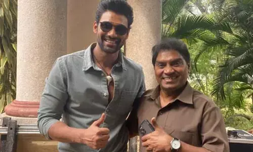 Bellamkonda Sai Sreenivas and Comedian Johnny Lever