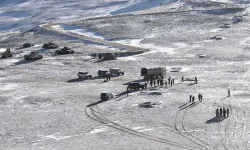 Chinese PLA in PoK, surveys villages and military posts