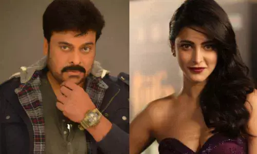Shruthi Haasan to dance with Chiranjeevi?