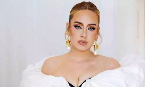 Grammy winning-singer Adele