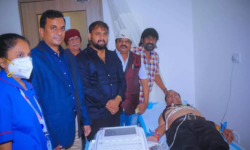Free health check-ups for cine artistes conducted