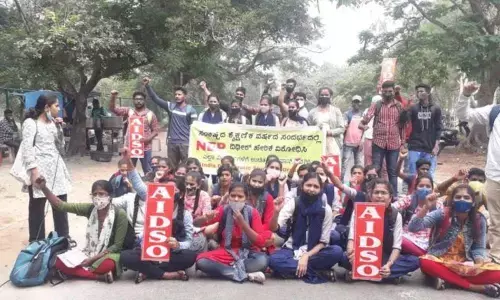 Protests held against National Education Policy