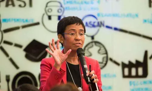 Nobel Peace Prize winner Maria Ressa
