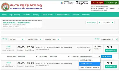 Journalists can now avail concession on bus ticket online
