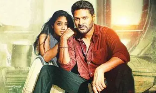 Prabhu Deva and Nivetha Pethuaraj