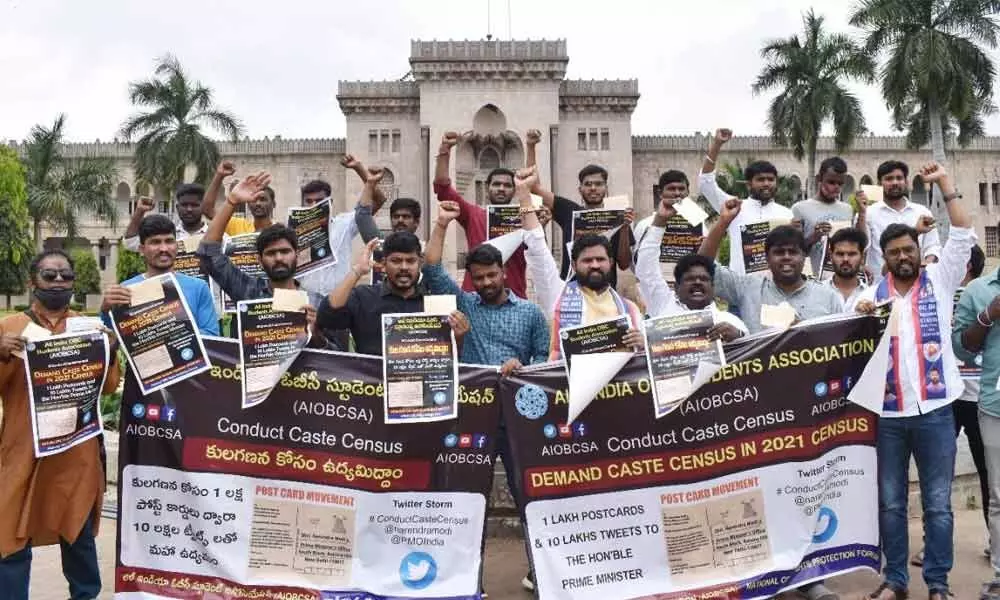 Student unions demand OBC caste-based census