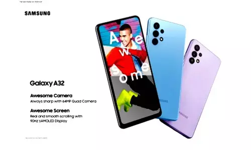 Samsung launches 8GB Galaxy A32