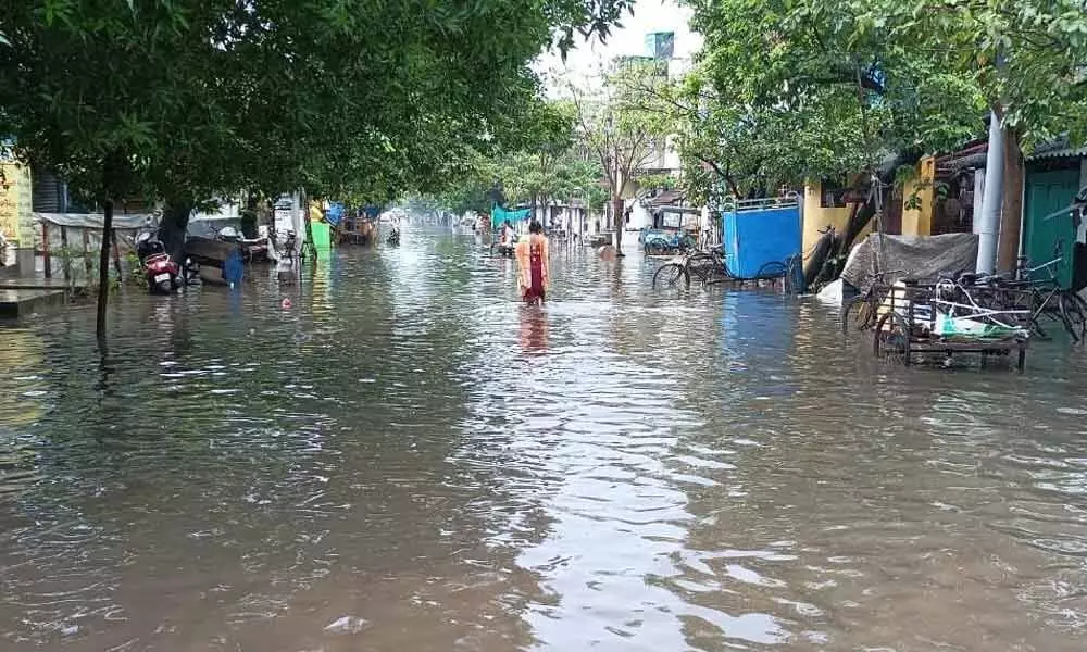 Heavy rains expose underbelly of Kakinada Smart City