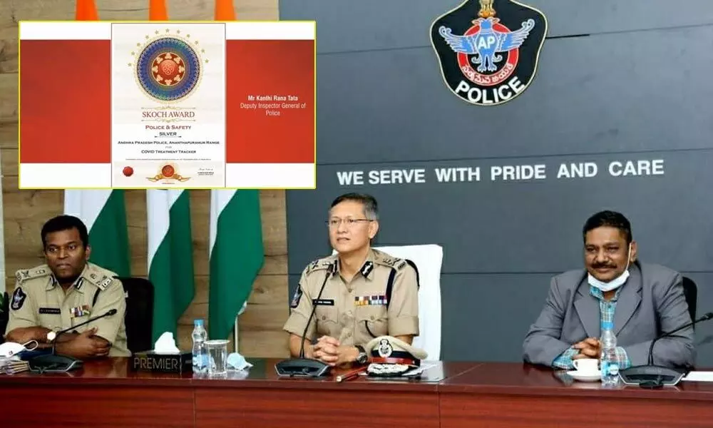 Andhra Pradesh Police secure 20 SKOCH awards
