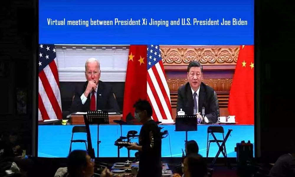 Xi Jinping talks tough at summit with Biden
