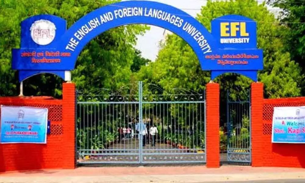 EFLU Ph D admission schedule released