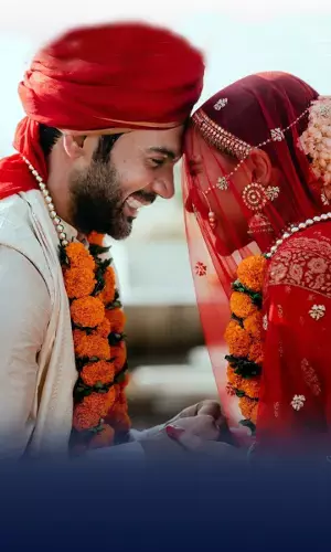 Beautiful Wedding Pics Of Bollywood’s Newlyweds Rajkummar Rao And Patralekhaa