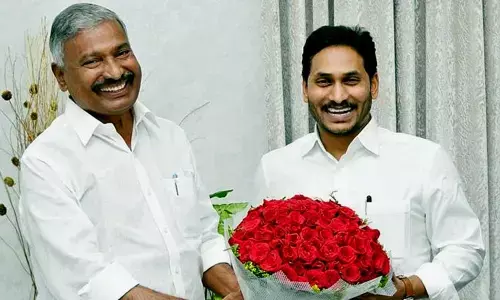 Peddi Reddy Ramachandra Reddy and YS Jagan Mohan Reddy