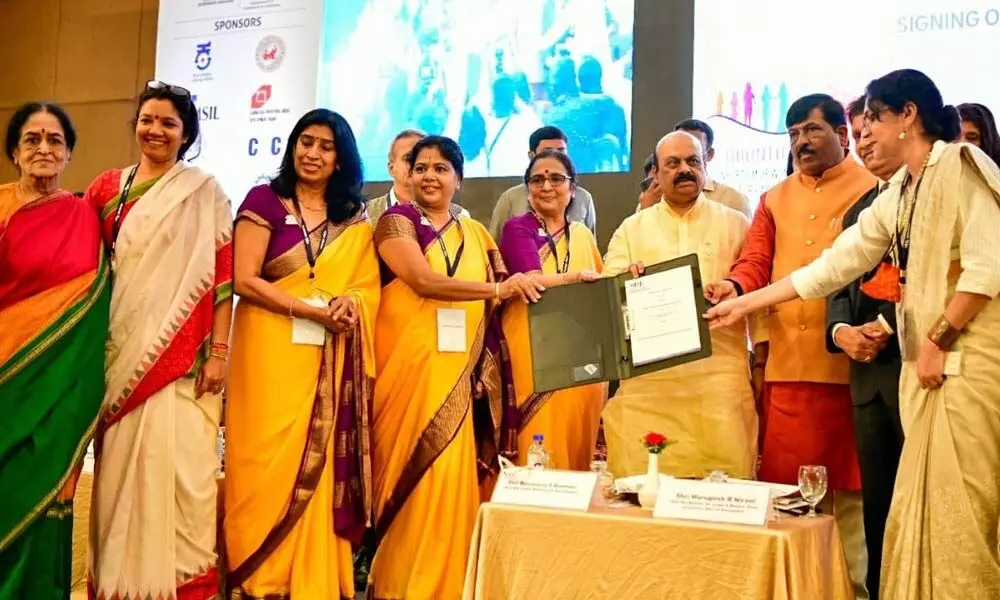 CM Basavaraj Bommai announces separate financial institution to encourage women entrepreneurs