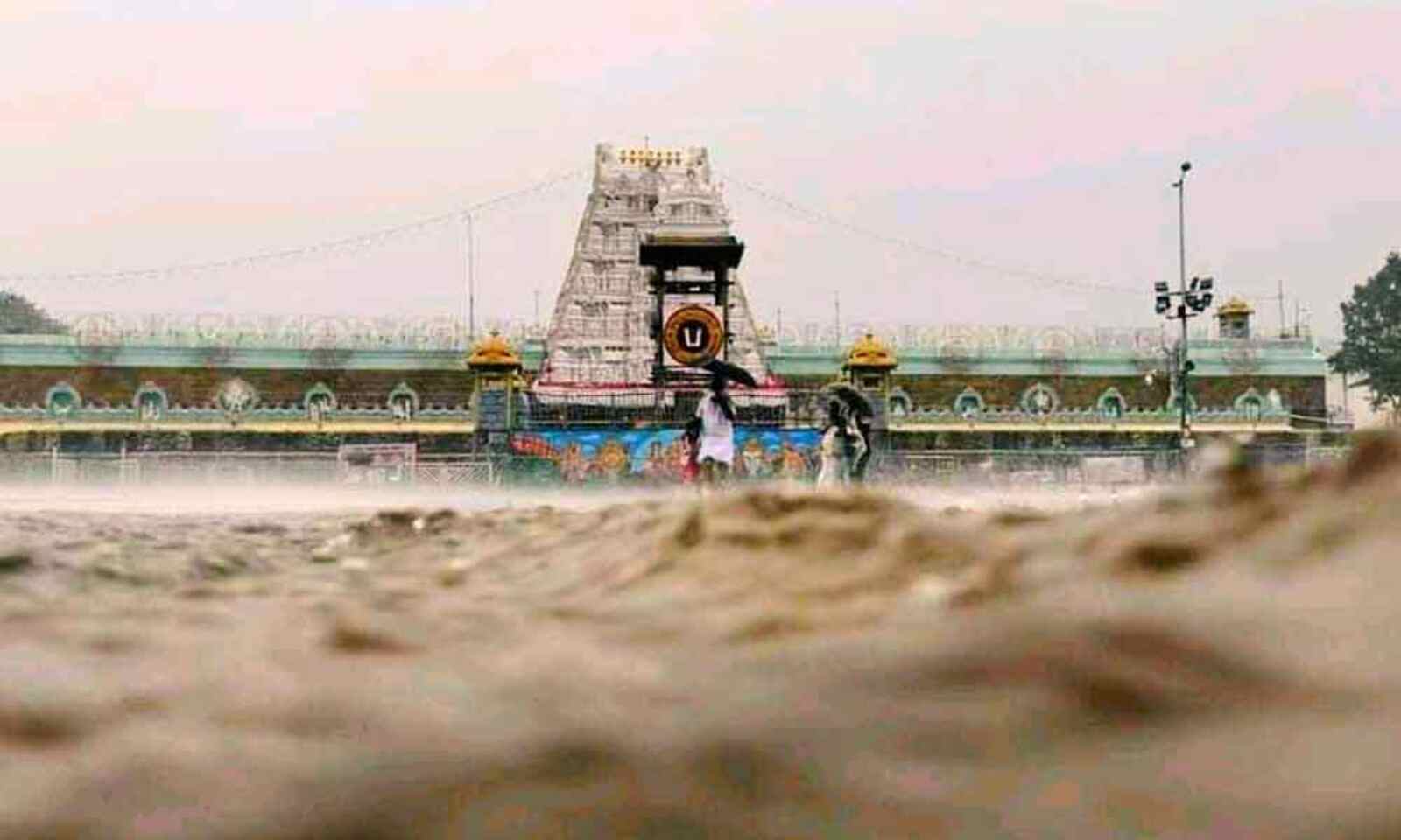 Tirupati temple flood
