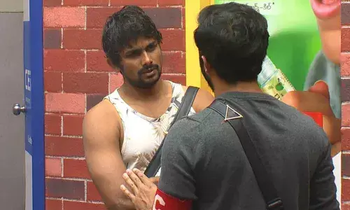 Bigg Boss 5 Telugu contestants Ravi with Sunny