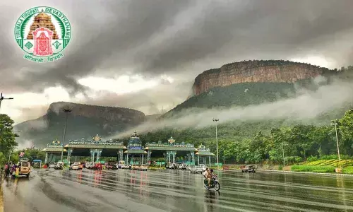 TTD restores down ghat road services in Tirumala, to take a call on up ghat services by noon