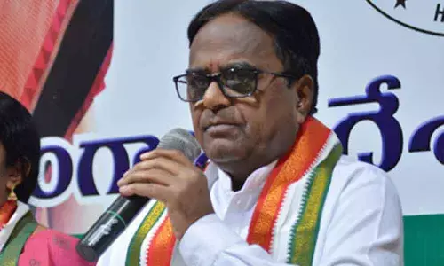 Senior Congress leader Ponnala Lakshmaih