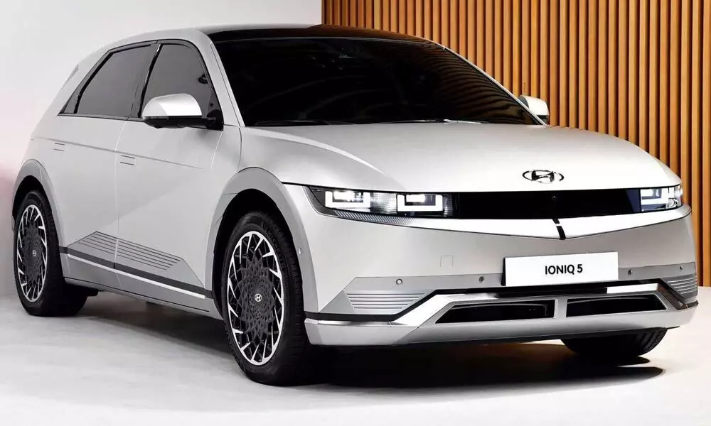 The Ioniq 5 is based on the Electric Global Modular Platform(E-GMP).