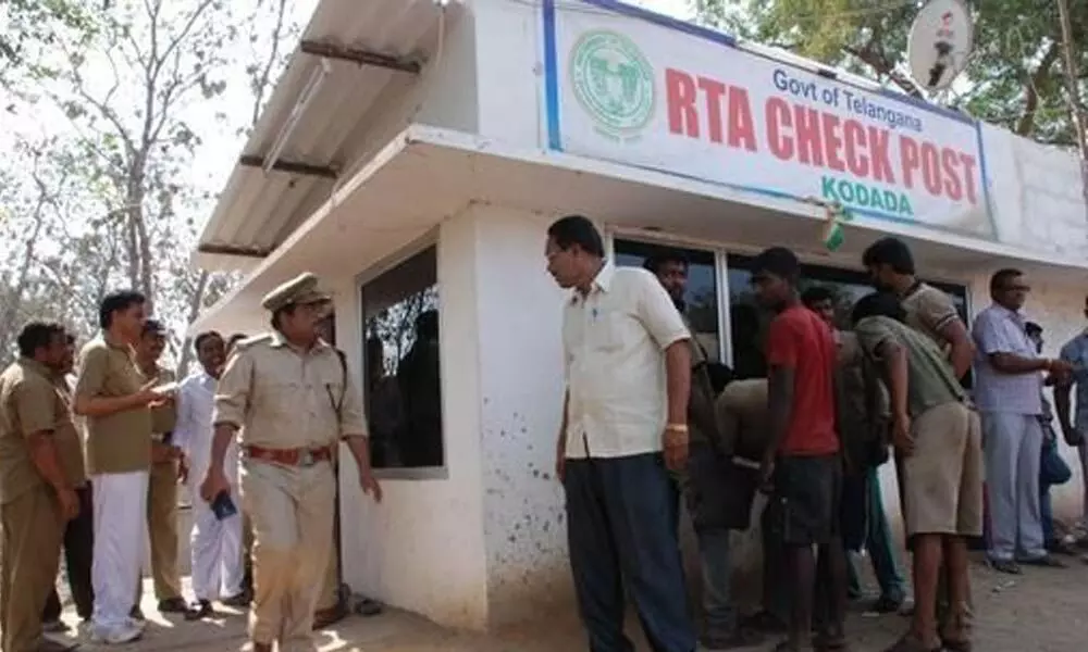 Centre seeks check posts’ closure, Telangana in no mood to do so