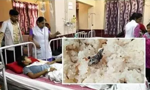 Around 50 children from a residential school in Karnatakas Yadgir district were brought to a hospital