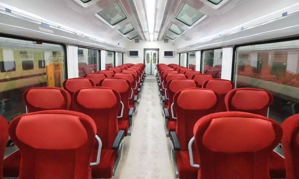 Maiden run of Visakhapatnam-Araku special train Vistadome LHB coaches to operate on Monday