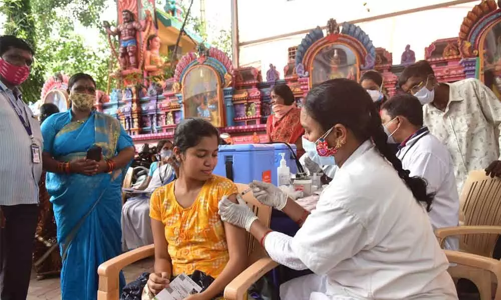 Special GHMC drive today to give second vaccine dose