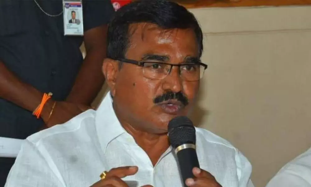 Agriculture Minister Singireddy Niranjan Reddy