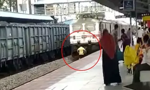 Man dies after jumping in front of train in Ramagundam