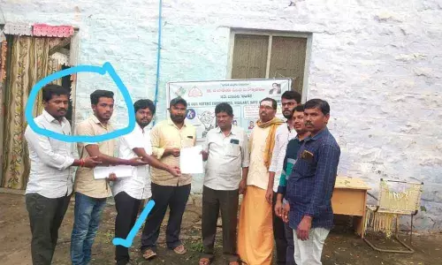 The sons of VROs seen during field visits in Hatti Belagal and Marakatta villages.