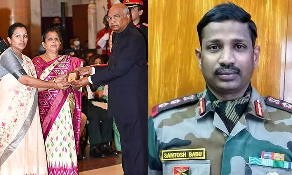 Maha Vir Chakra for Colonel Santosh Babu