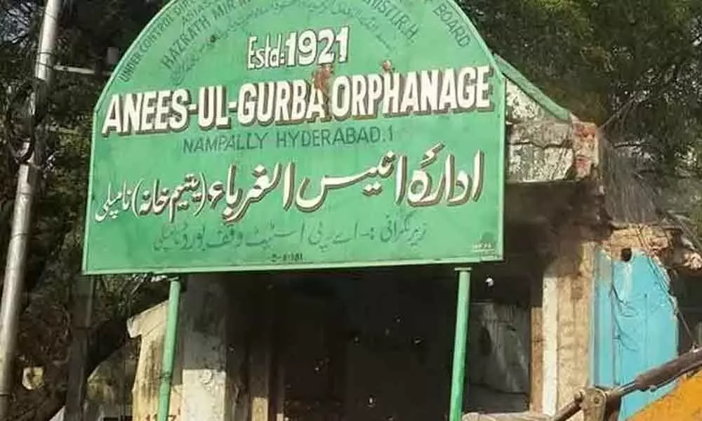 Anees-ul-Ghurba, the oldest orphanage in the city at Nampally