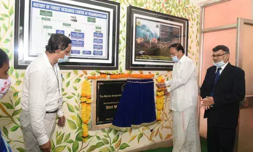Visakhapatnam: Vice President Venkaiah Naidu inaugurates Marine Interpretation Unit