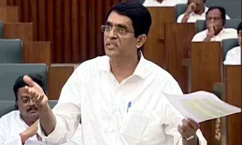 Legislative Affairs Minister Buggana Rajendranath Reddy