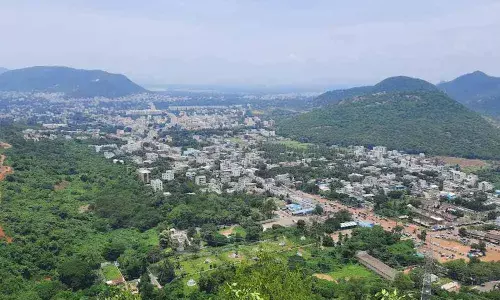 A view of Visakhapatnam